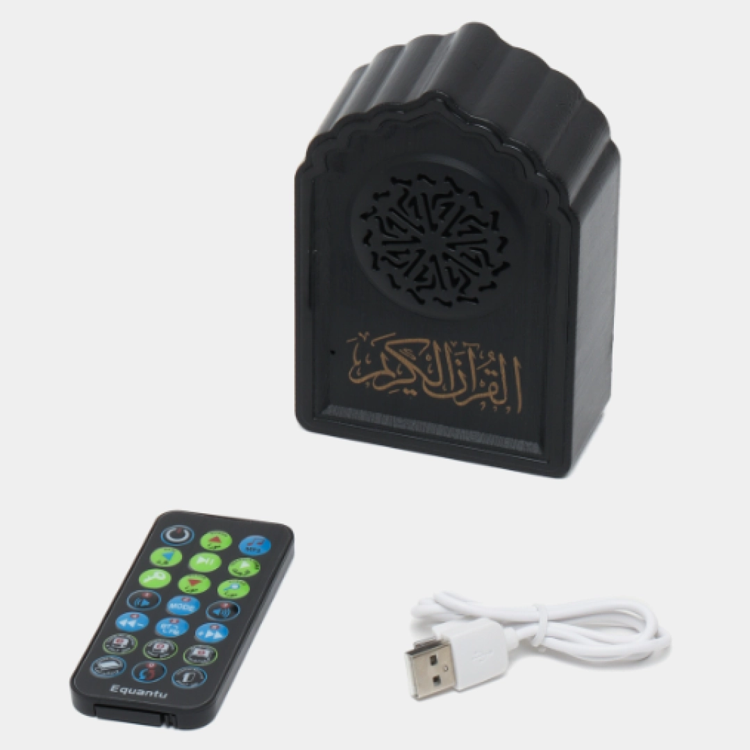 Портативная колонка Equatu Speaker Quran QB818 (Black, White)