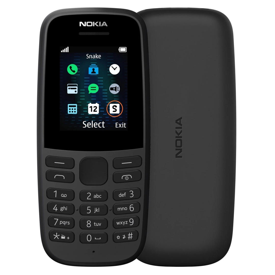 Телефон Nokia 105 Dual Sim Black (China)