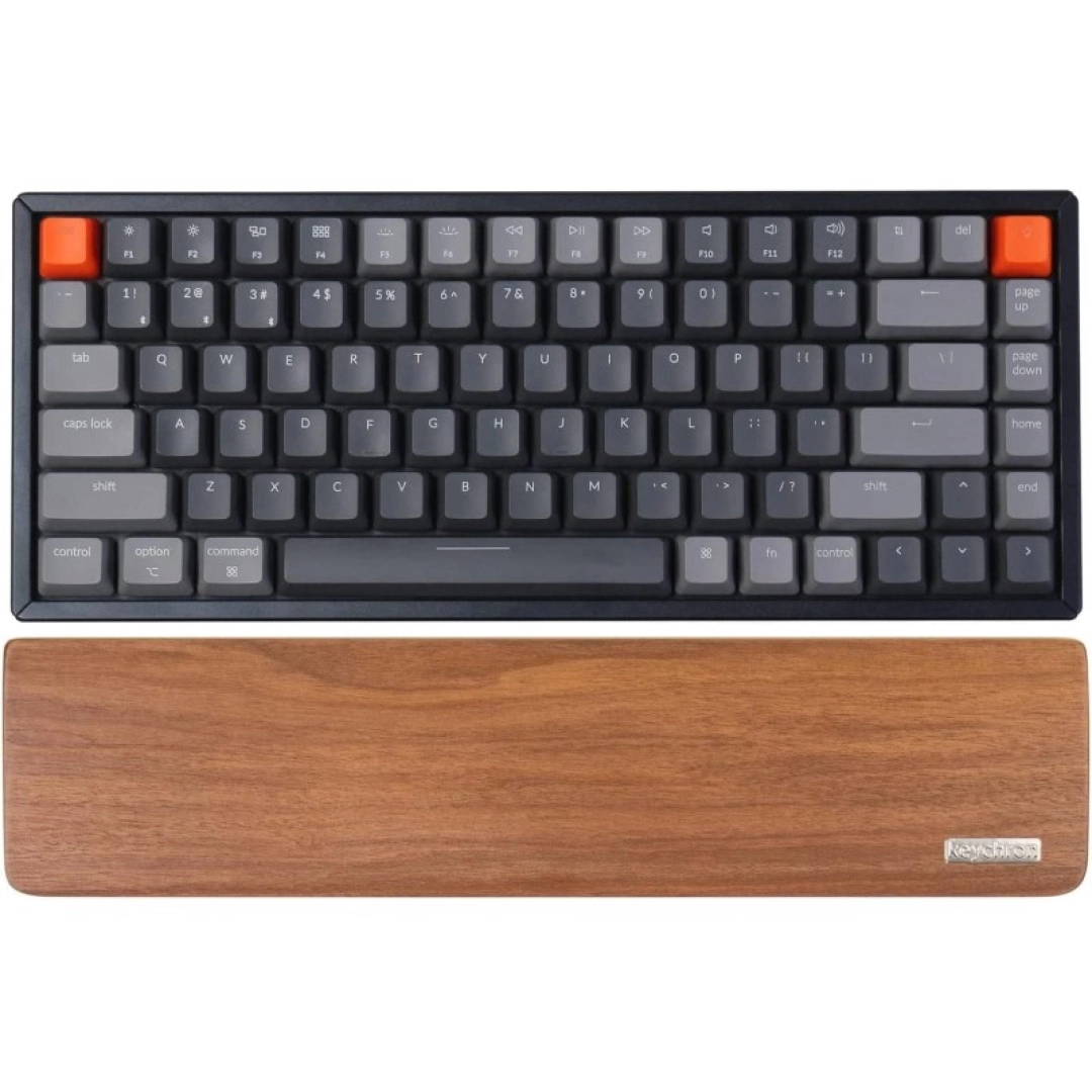 Keychron K2/K6 Walnut Wood Palm Rest qo&lsquo;l uchun tagligi