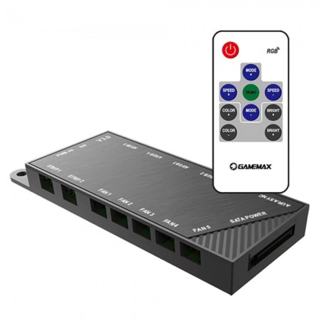 Gamemax PWM+RAINBOW Controller (V3.0) kuler kontrolleri