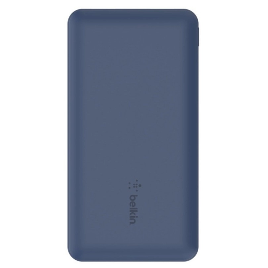 Портативное зарядное устройство Belkin 10000mAh 15W Dual USB-A USB-C blue