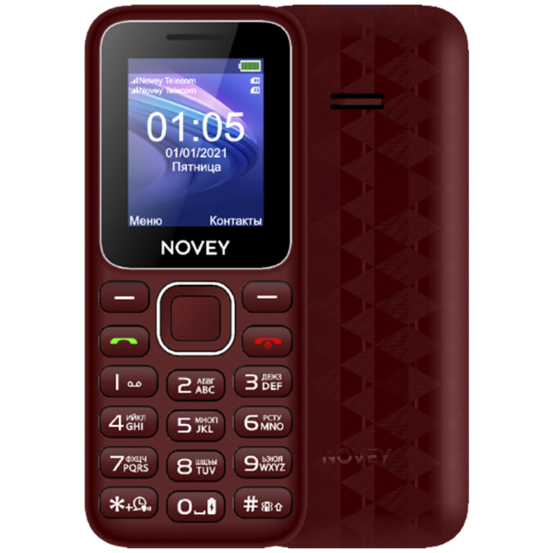 Novey 105c Red telefoni