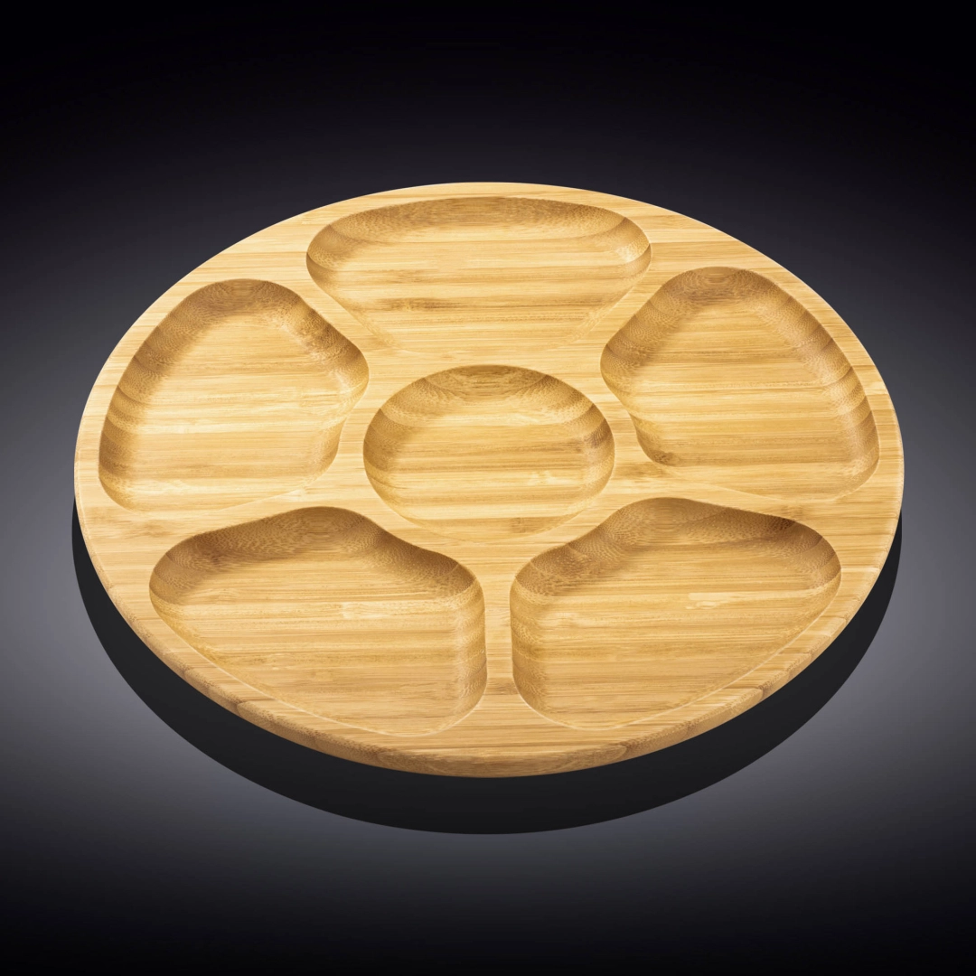 Блюдо круглое Wilmax 28 см WL‑771226/A (Бамбук)