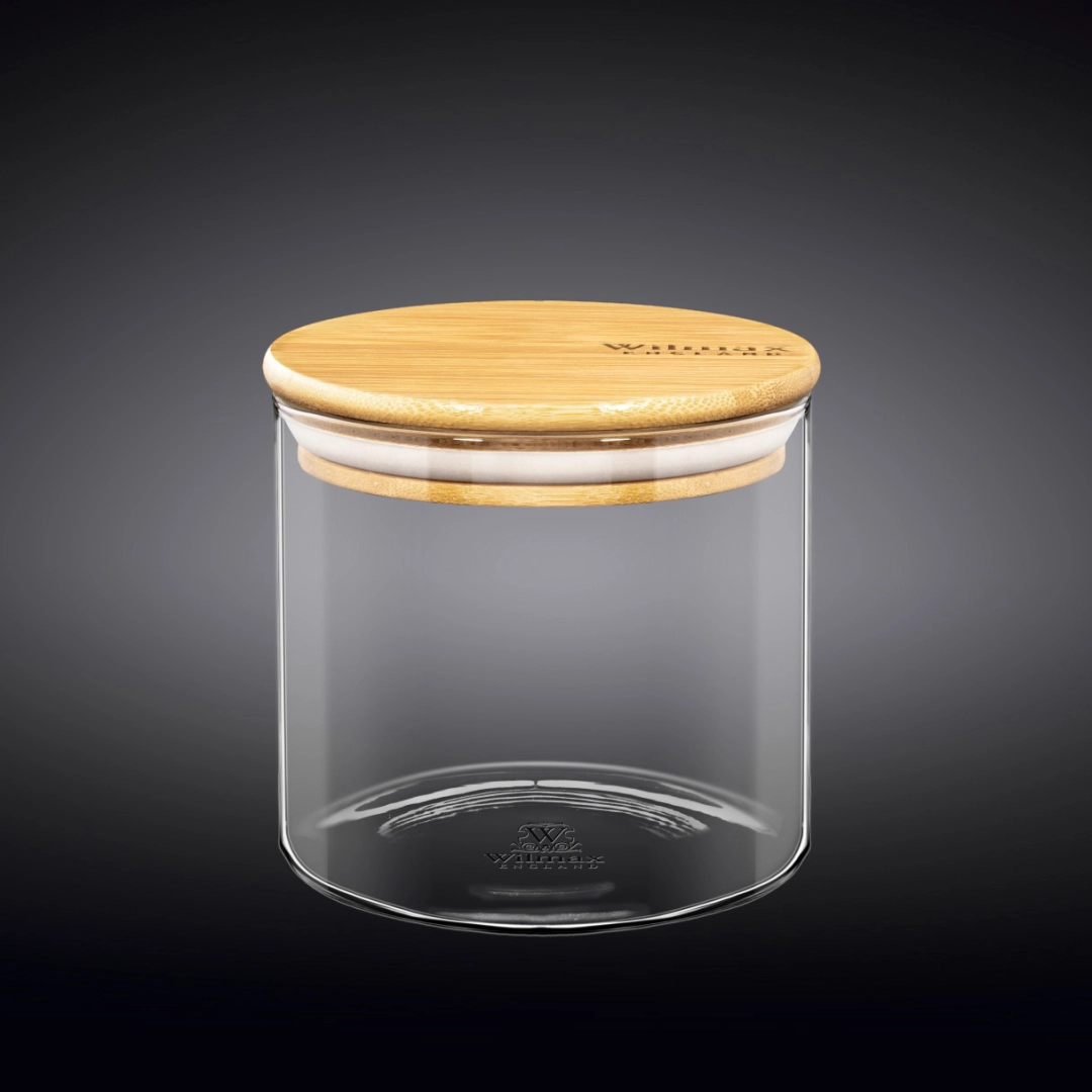 Банка с крышкой Wilmax 600 мл WL-888502 / A
