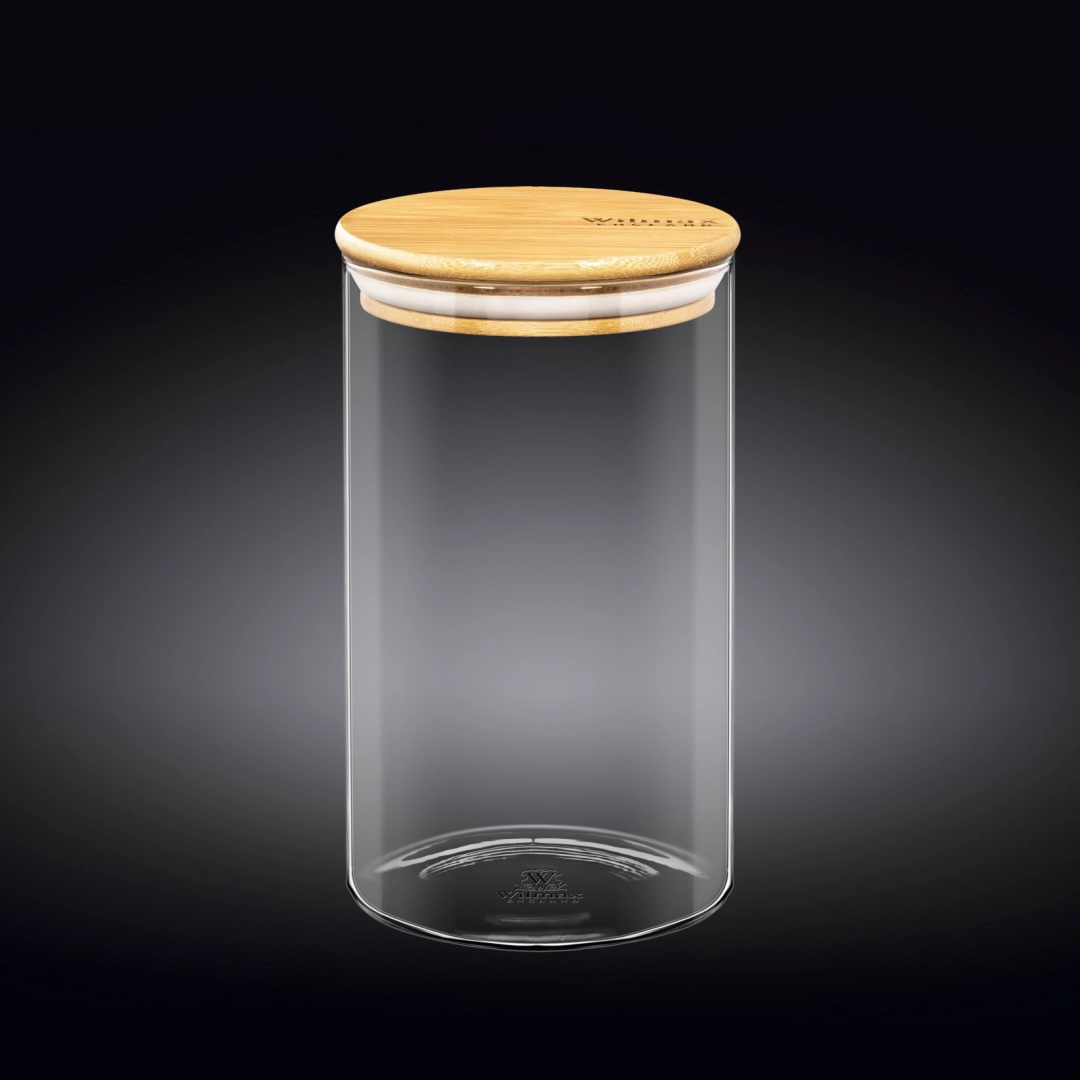 Банка с крышкой Wilmax 1100 мл WL-888505 / A