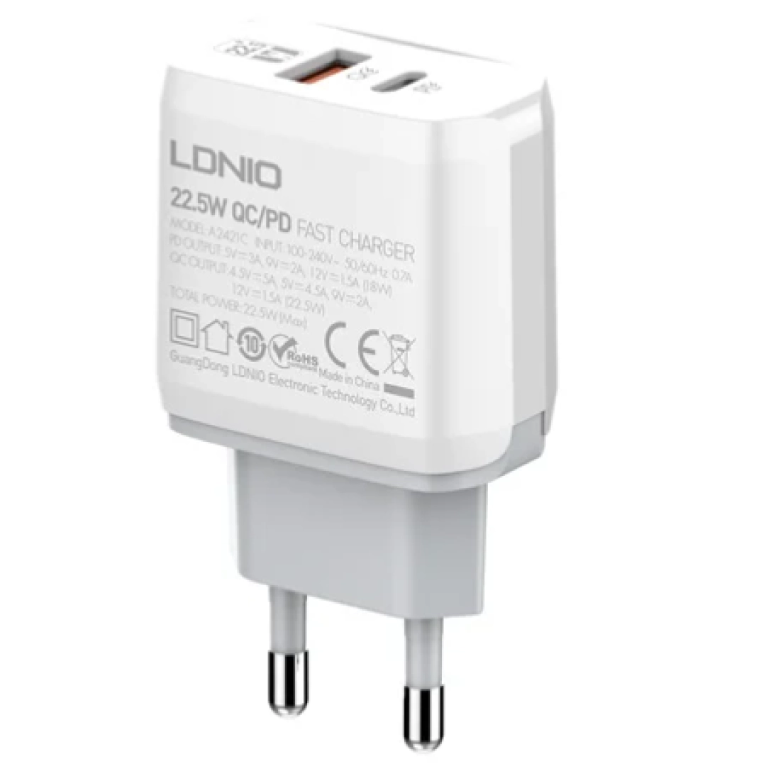Зарядное устройство LDNIO A2421C 22.5W