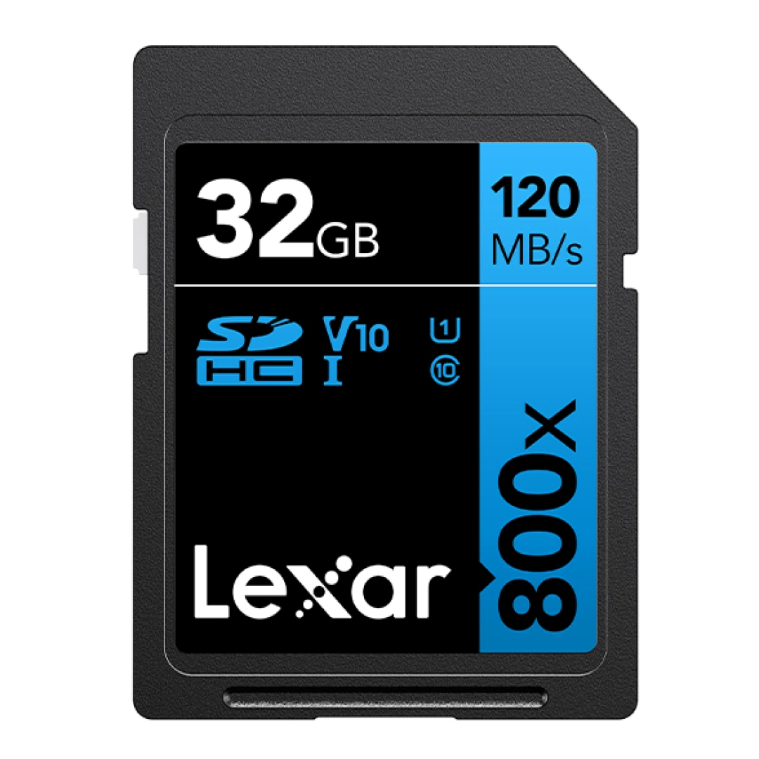 Lexar SD 800x 32GB xotira kartasi
