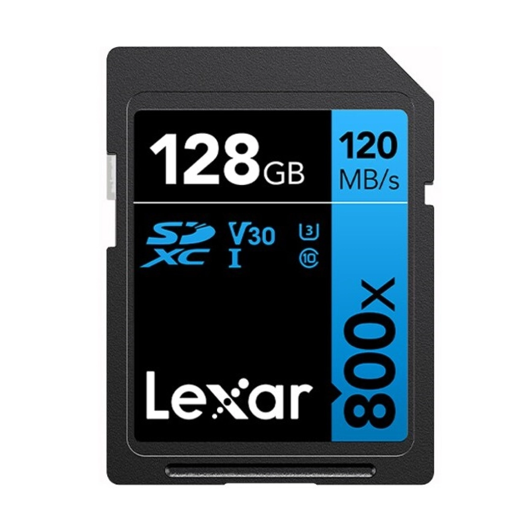 Lexar SD 800x 128GB xotira kartasi