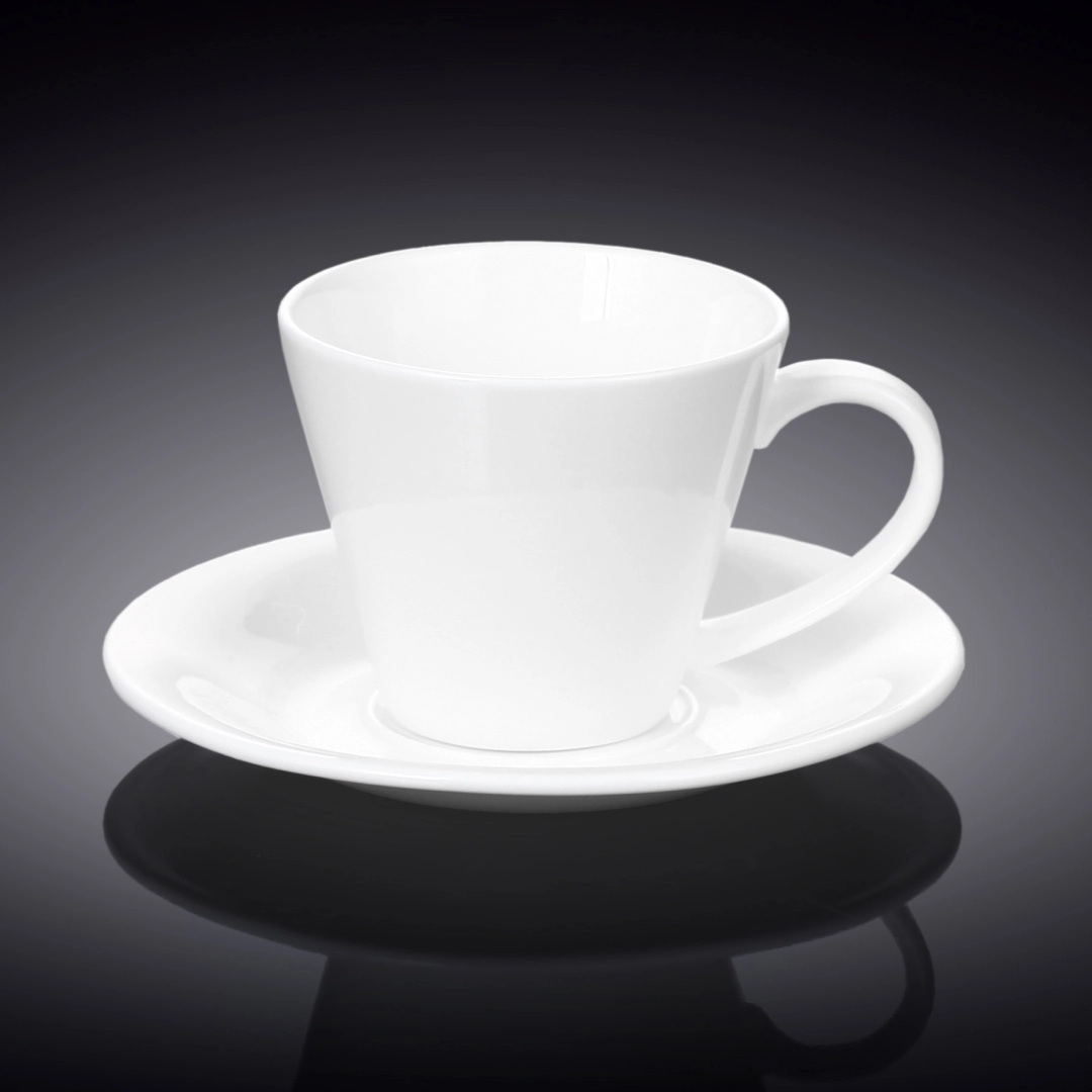 Набор из 2 чайных чашек с блюдцами Wilmax 180 мл WL-993004 / 2C