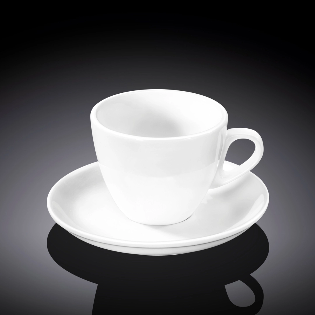 Wilmax WL‑993173/AB tarelkali kofe chashkasi, 75 ml