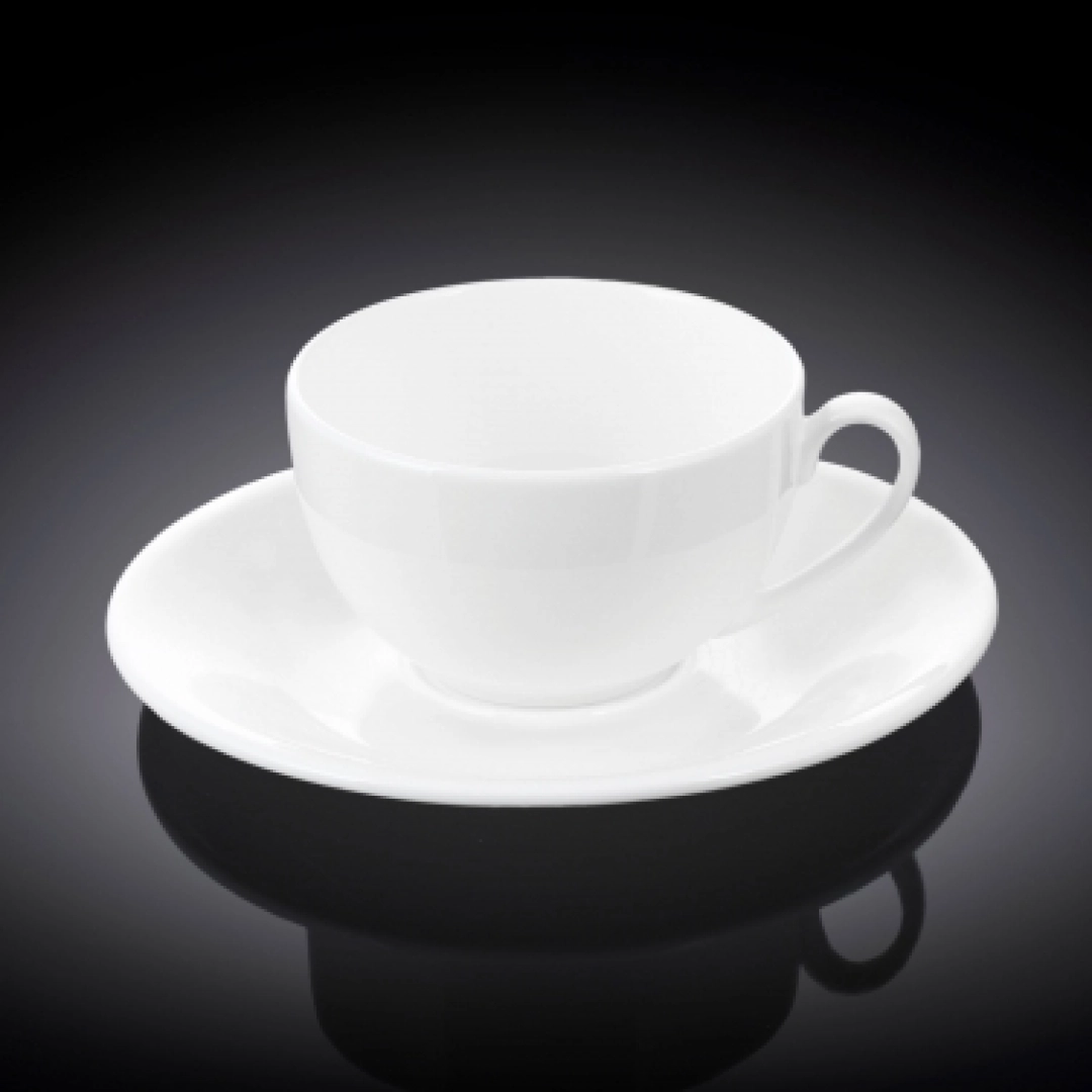 Wilmax WL-993187/AB tarelkali kofe chashkasi, 80 ml