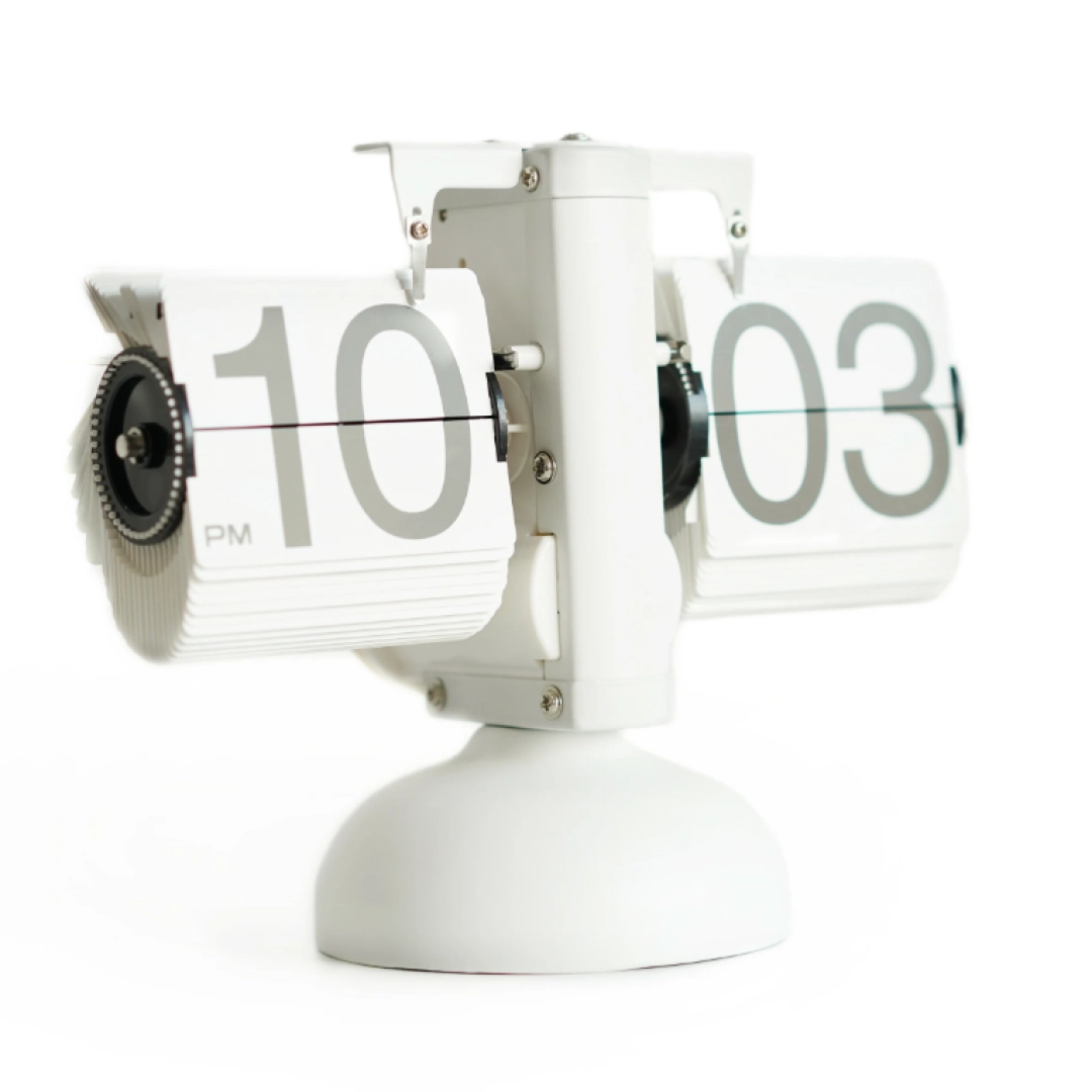 Классические перекидные часы Flip Matt ST0356 (White)