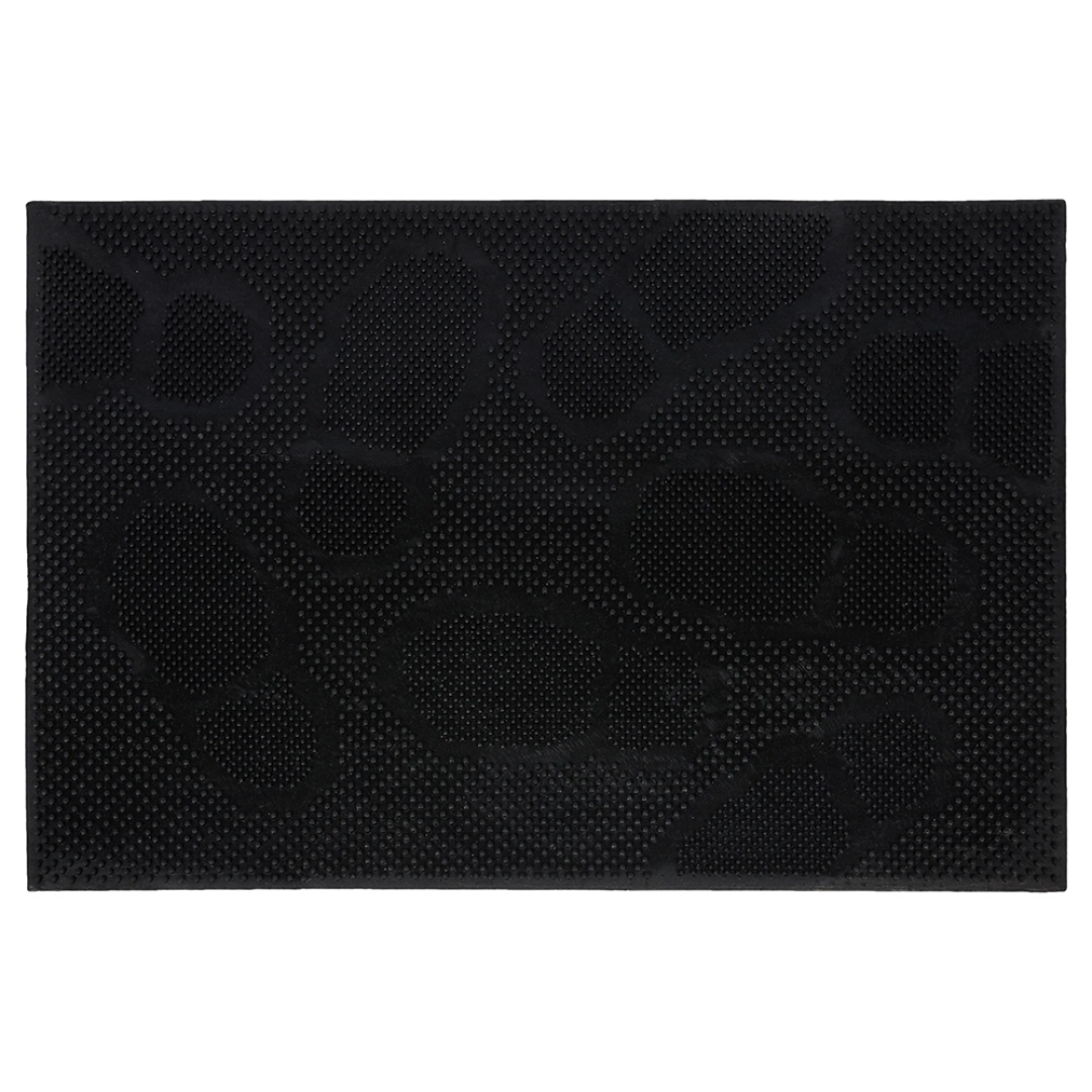 Коврик придверный резиновый "Следы" Vortex 40*60 см 22462