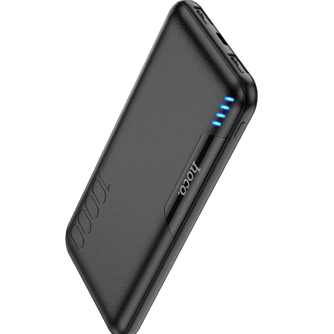 Hoco J82 10000mAh qora portativ akkumulyatori