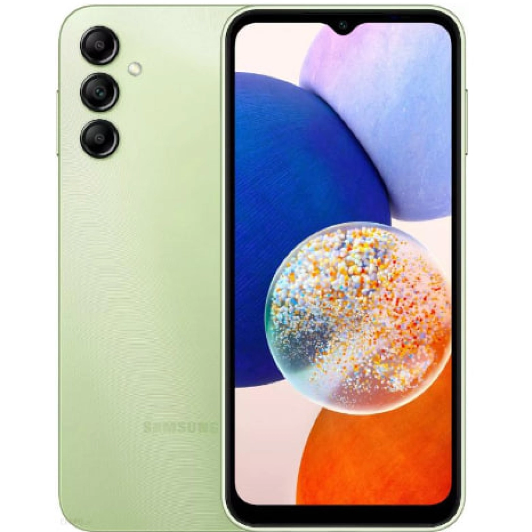 Смартфон Samsung Galaxy A14 4/64GB Зеленый - фото №1 Смартфон Samsung Galaxy A14 4/64GB Зеленый