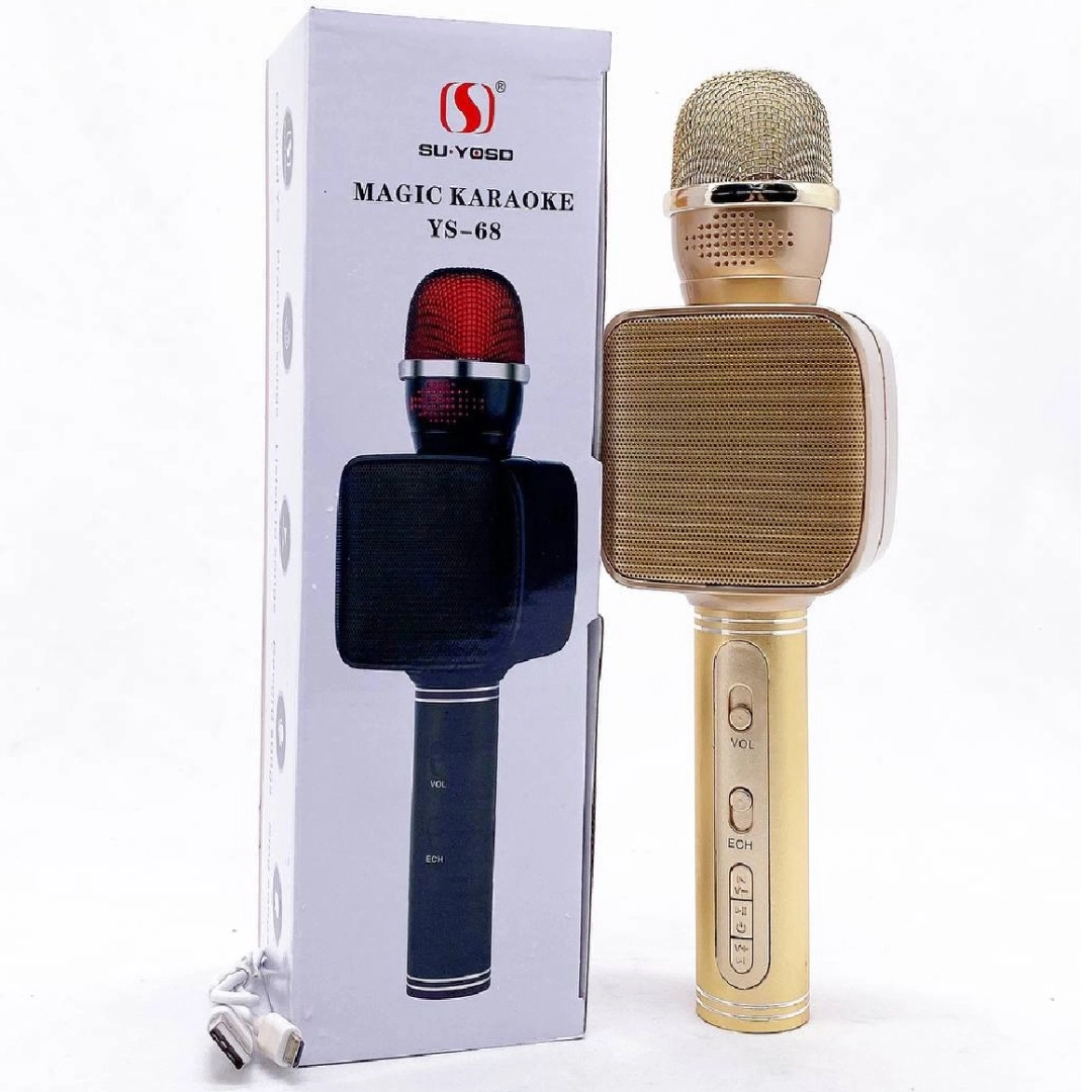 Микрофон Magic Karaoke YS-68 золото