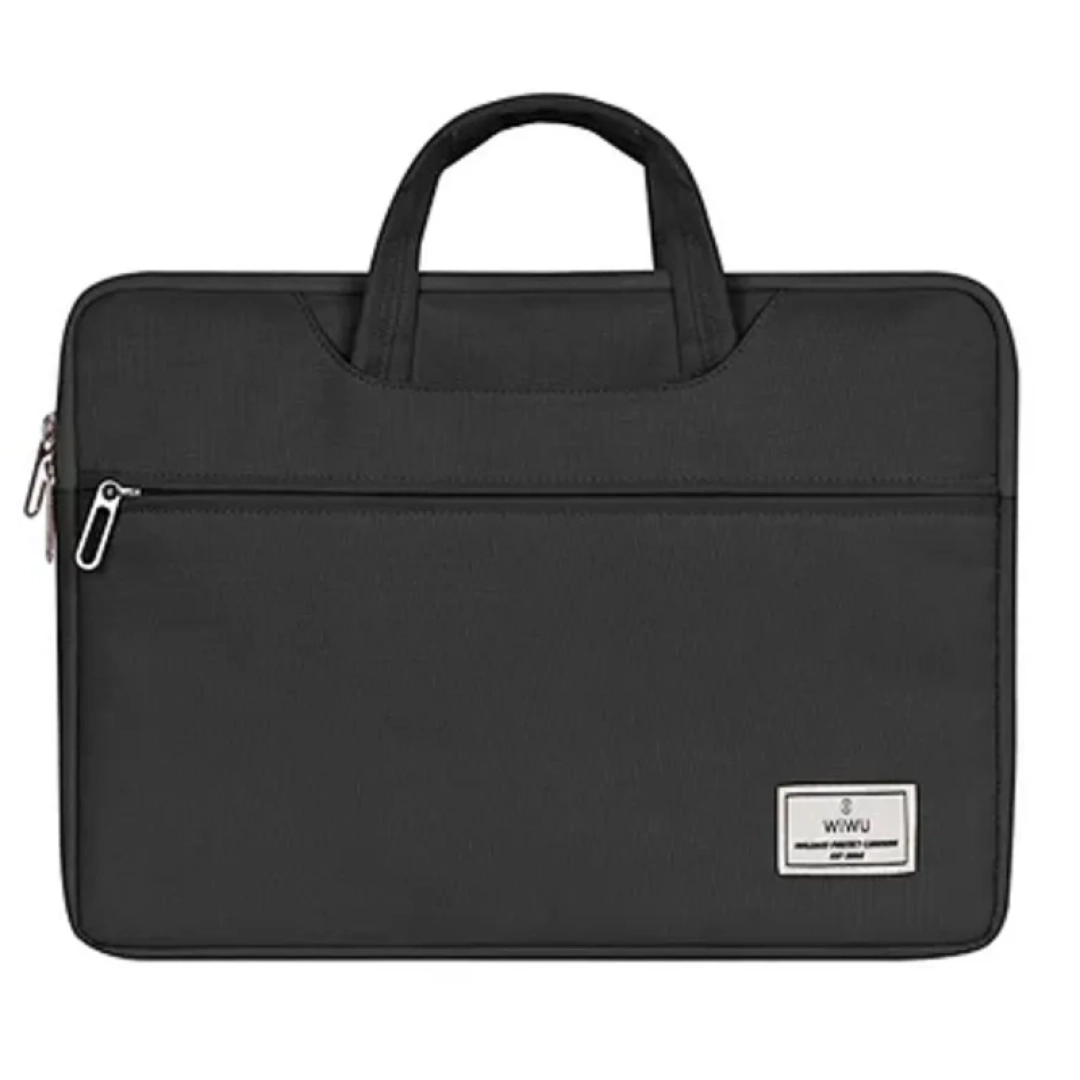 Wiwu ViVi Laptop Handbag 14" qora noutbuk sumkasi