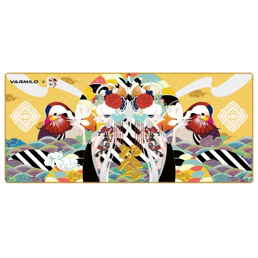 Коврик для мыши Varmilo Lovebirds Gold Desk Mat XL