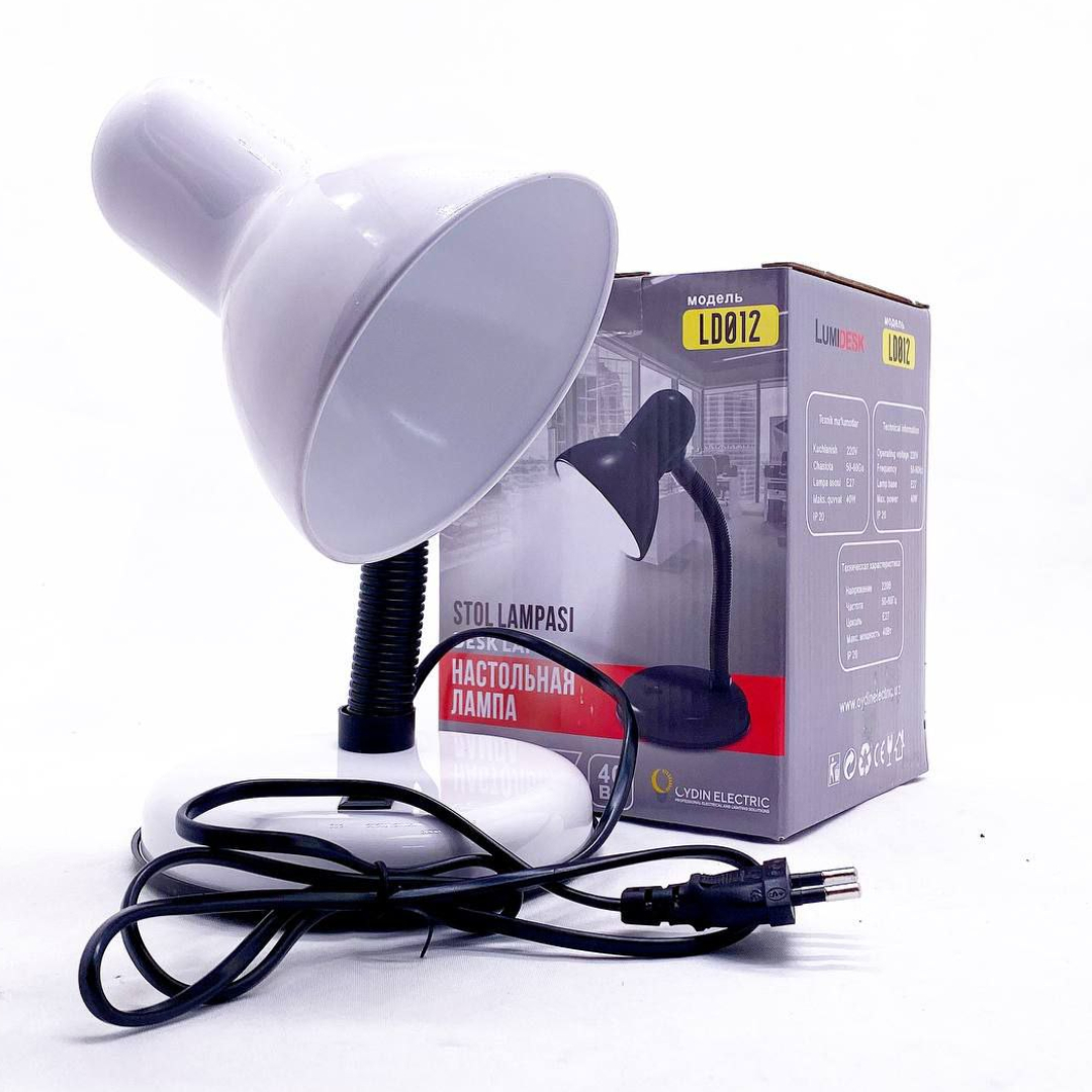 Светильник настольный "LumiDesk" LD-012 белый