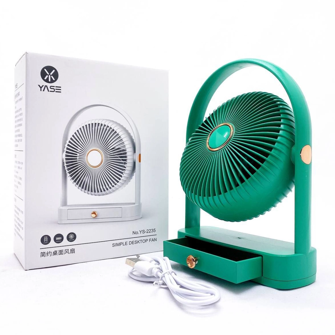 Yase YS2235 yashil ko&lsquo;chma mini-ventilyatori