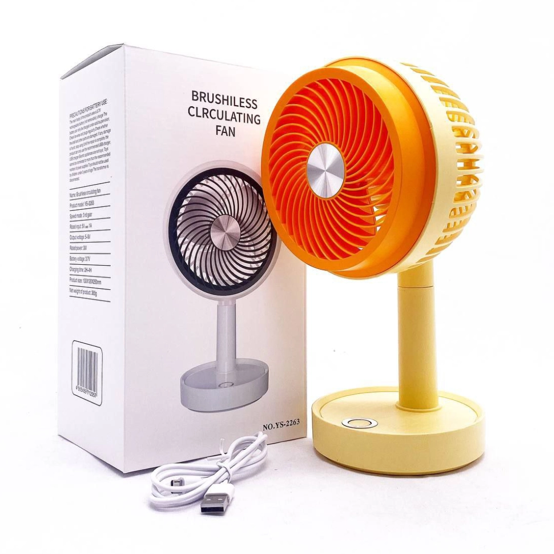 Мини-вентилятор Clrculating YS2263 желтый