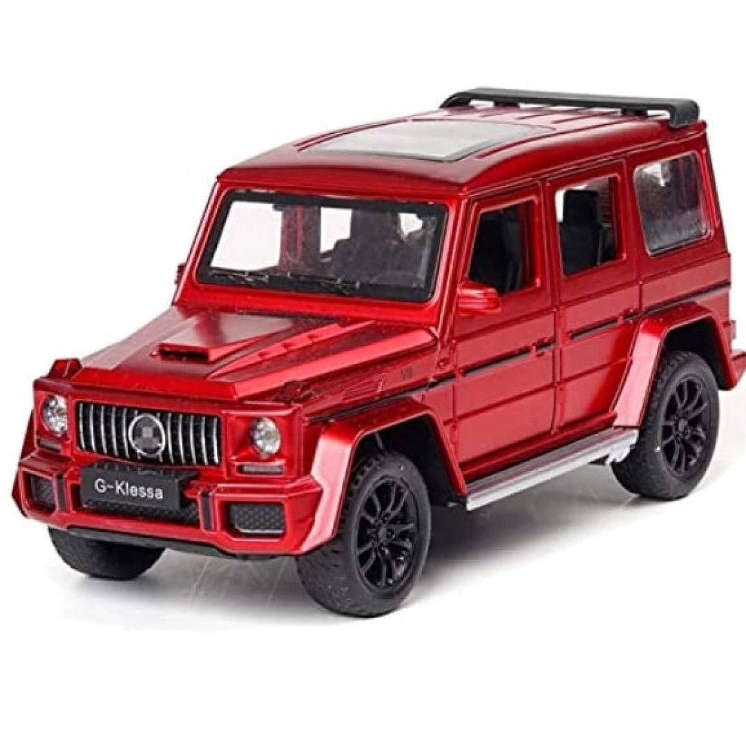 Mercedes Benz G63 qizil o'yinchoq mashina modeli