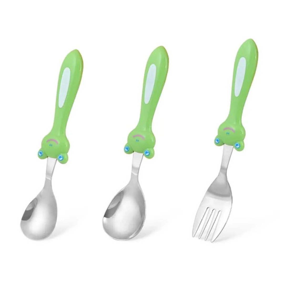 Набор столовых приборов "Лягушка" Fissman 3 пр