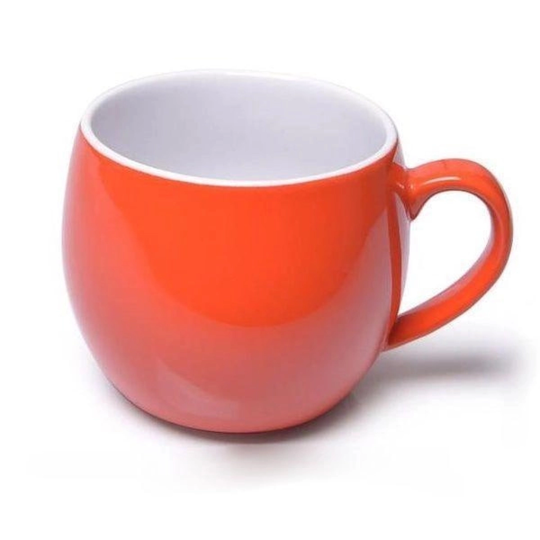 Fissman 320 ml keramik apelsinrangli Stakani