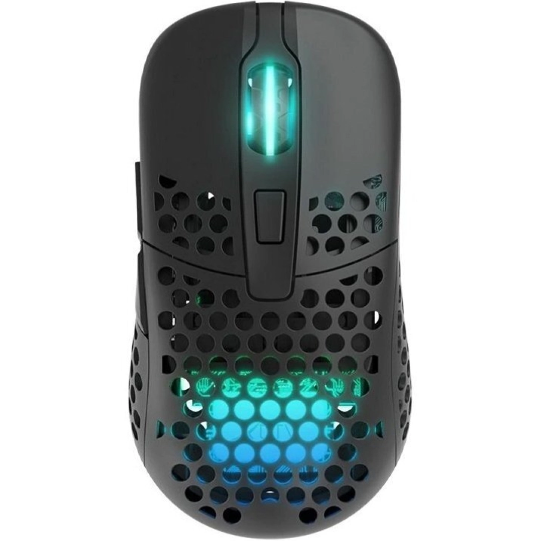Xtrfy M42 WL RGB qora simsiz sichqonchasi