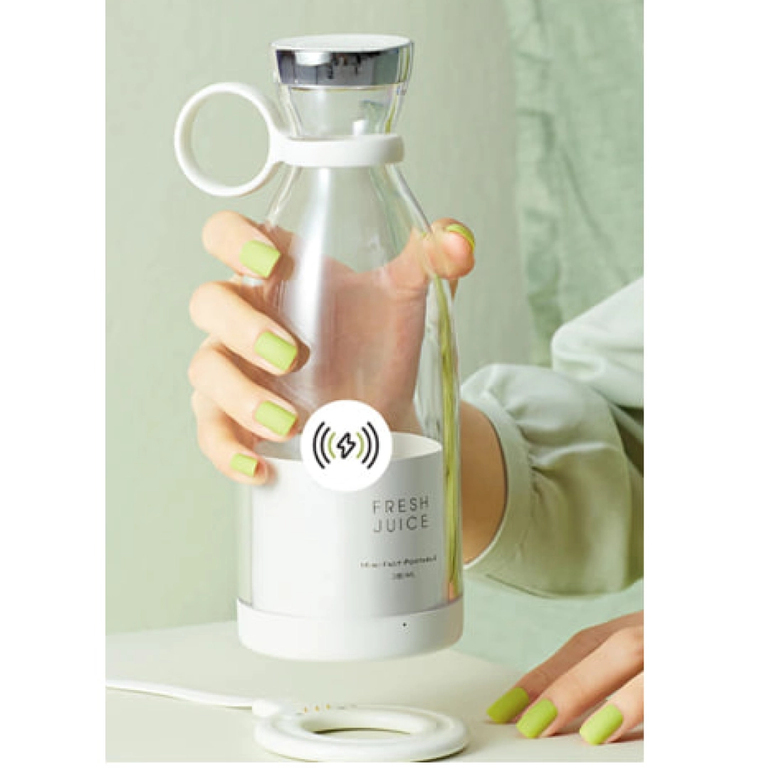 Mini FRESH JUICE белый и розовый портативный беспроводной блендер