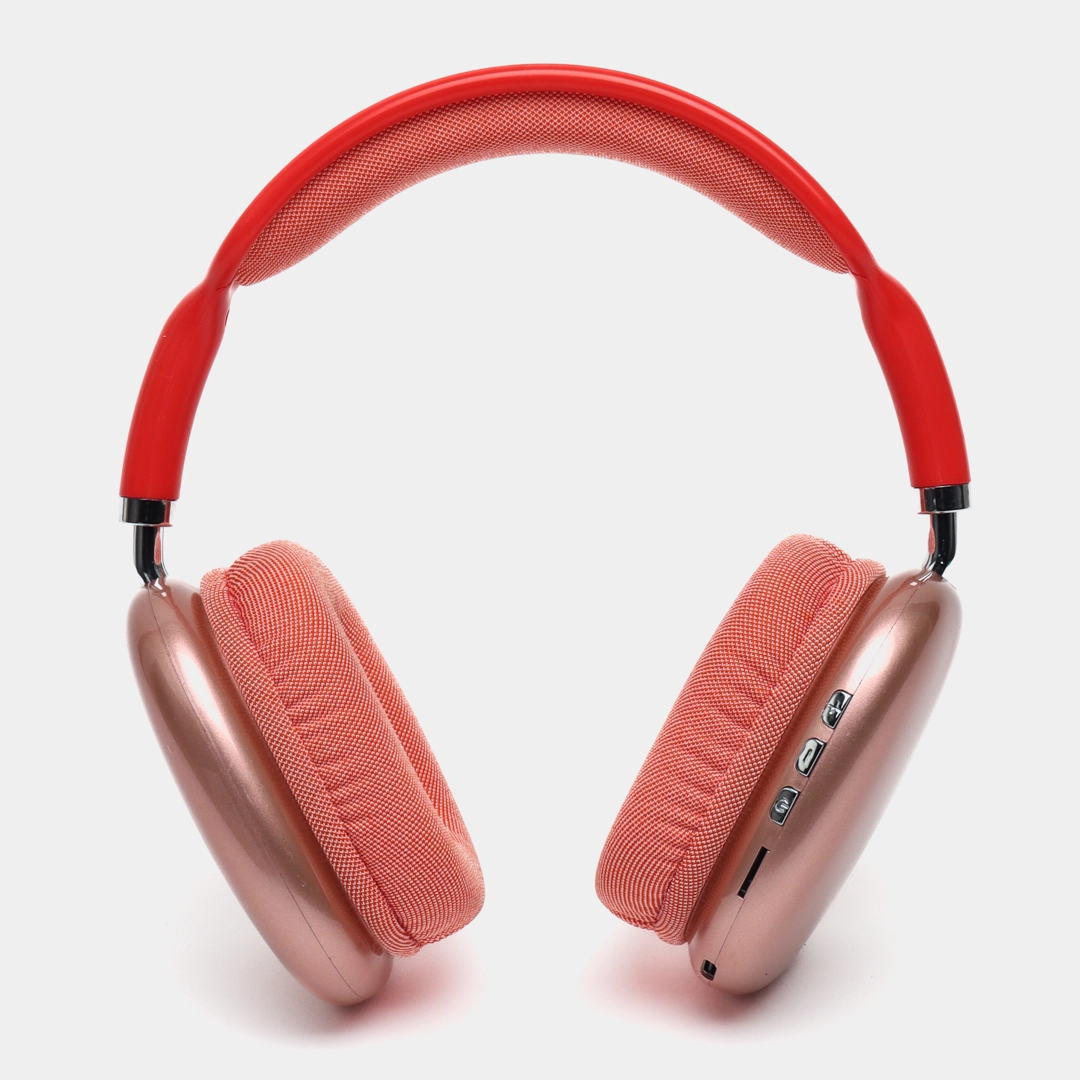 Беспроводные наушники Inkax HP-67 красный