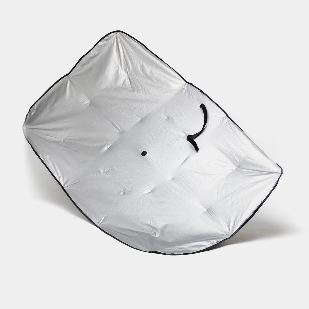 Солнцезащитный зонт шторка для лобового стекла автомобиля (140X65см)