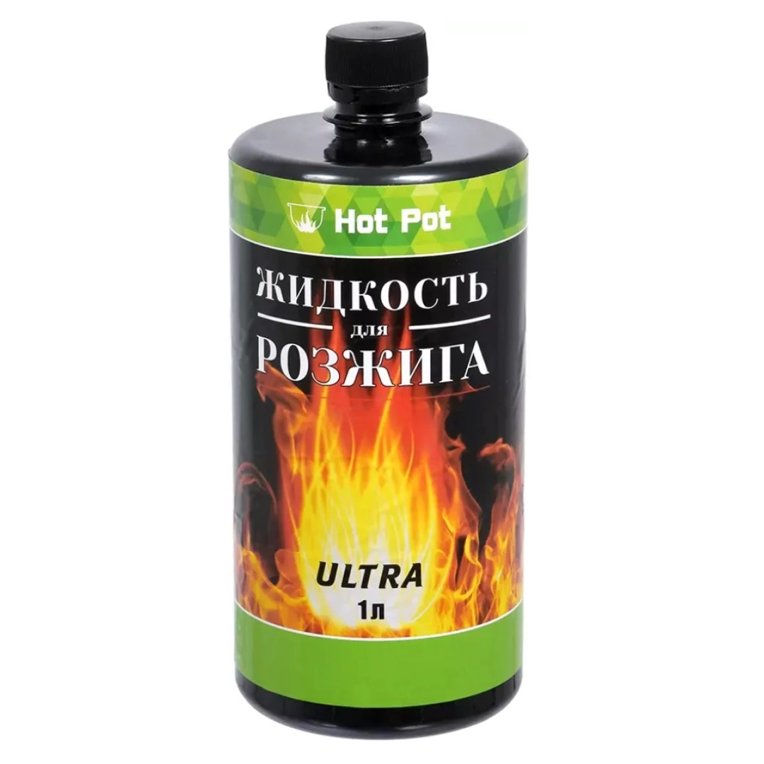Жидкость для розжига Hot Pot ULTRA углеводородная 1 л