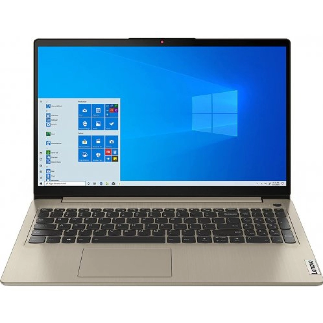 Lenovo IdeaPad 3 15ITL6, Core I3-1115G4, DDR4 8GB, SSD 256Gb, FullHD 15.6" Sand Noutbuki