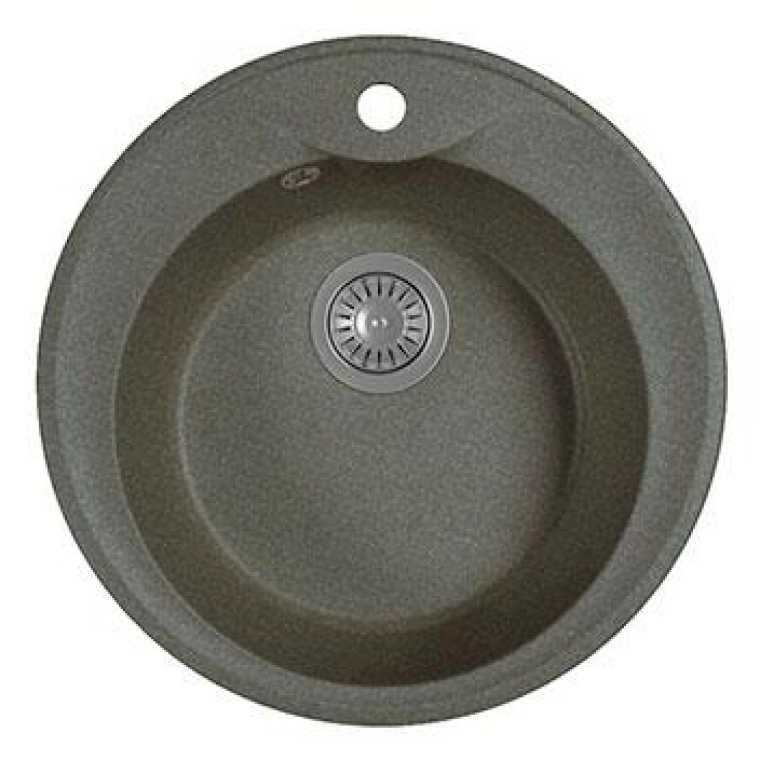 Goodwell GRS-R0101B/500 Qora oshxona rakovina-jo‘mragi