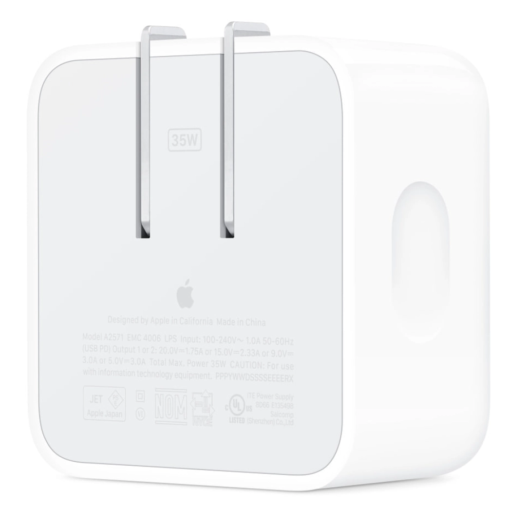 Apple 35W Dual C-C oq zaryadlovchi qurilmasi