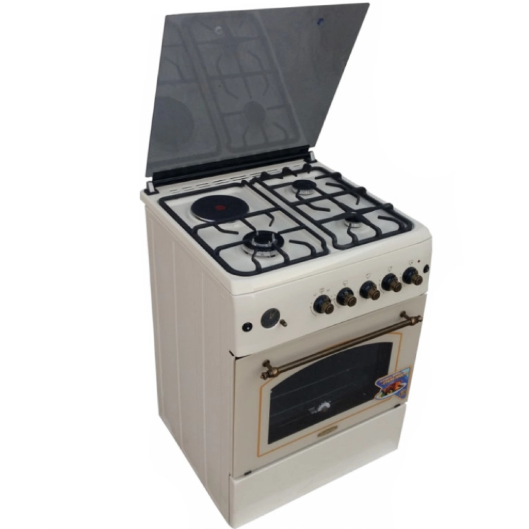 Biryusa N60GE33BE gaz plitasi