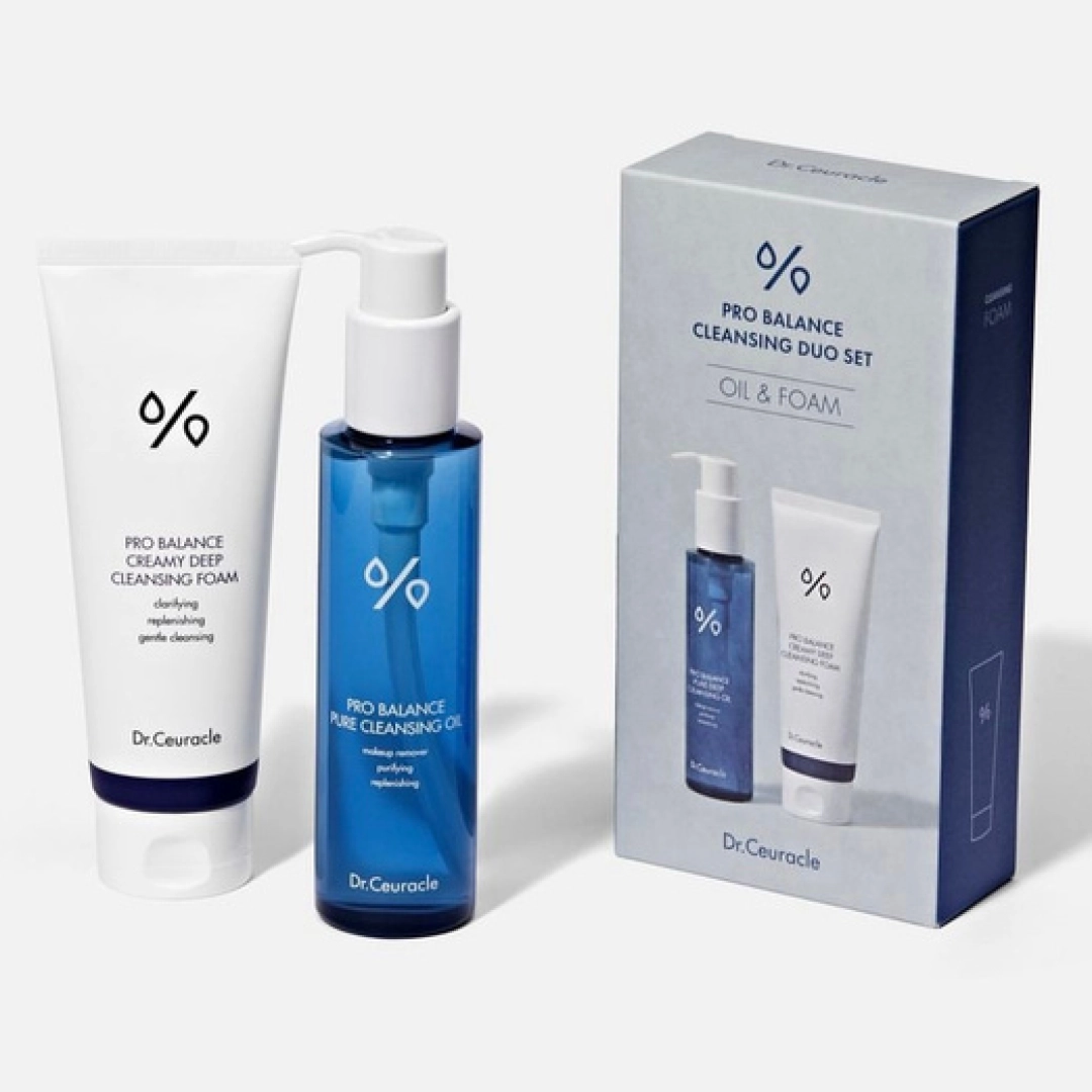 Dr.Ceuracle Pro Balance Cleansing Duo Collection yuz tozalovchi to'plami
