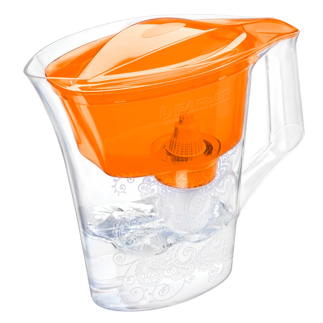Кувшин-фильтр БАРЬЕР Танго Оранжевый 2,5 л