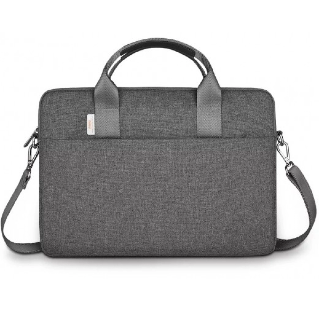 Wiwu Minimalist Laptop bag pro 15.6" kulrang noutbuk sumkasi