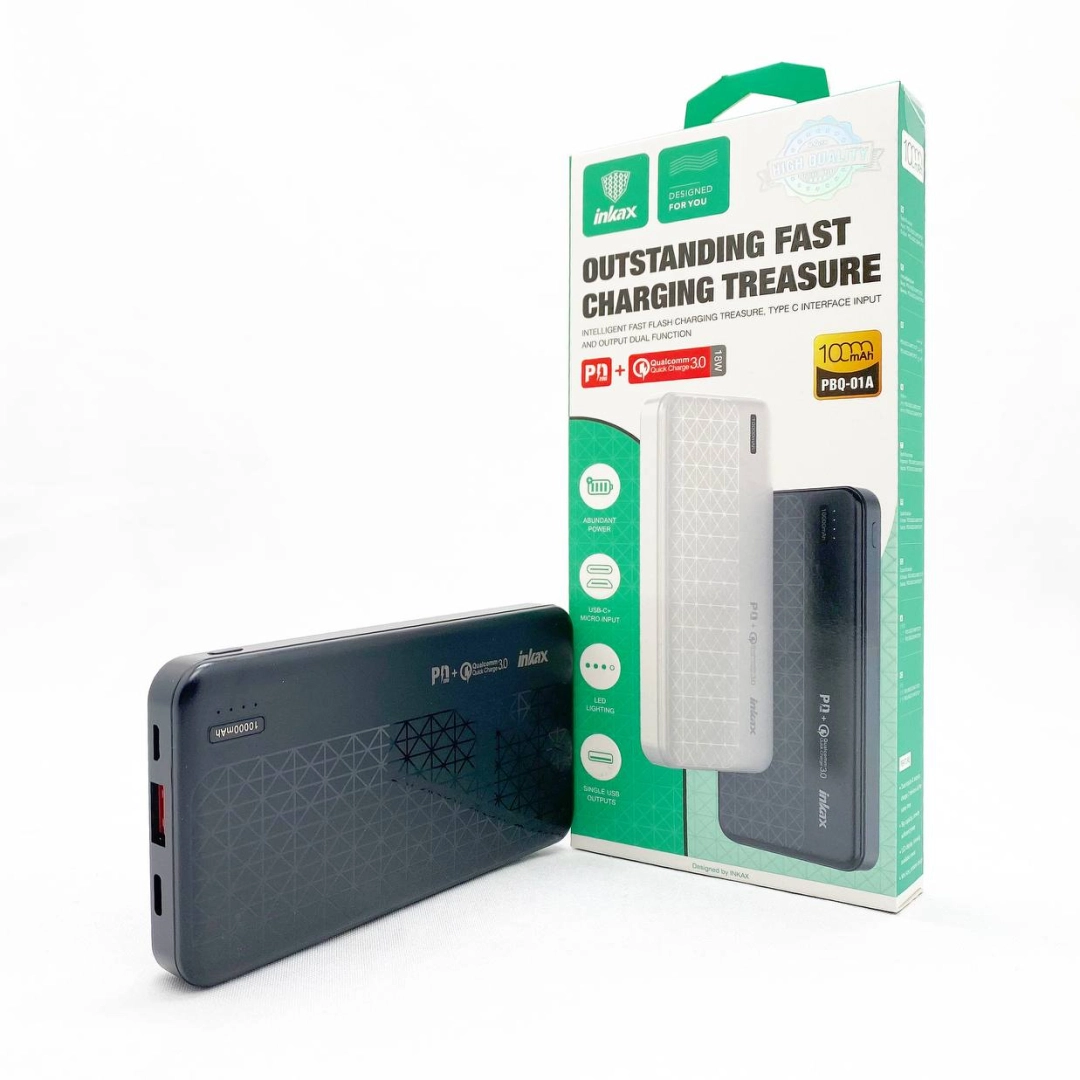 Inkax PBQ01A, 10000 mA/soat tashqi akkumulyatori