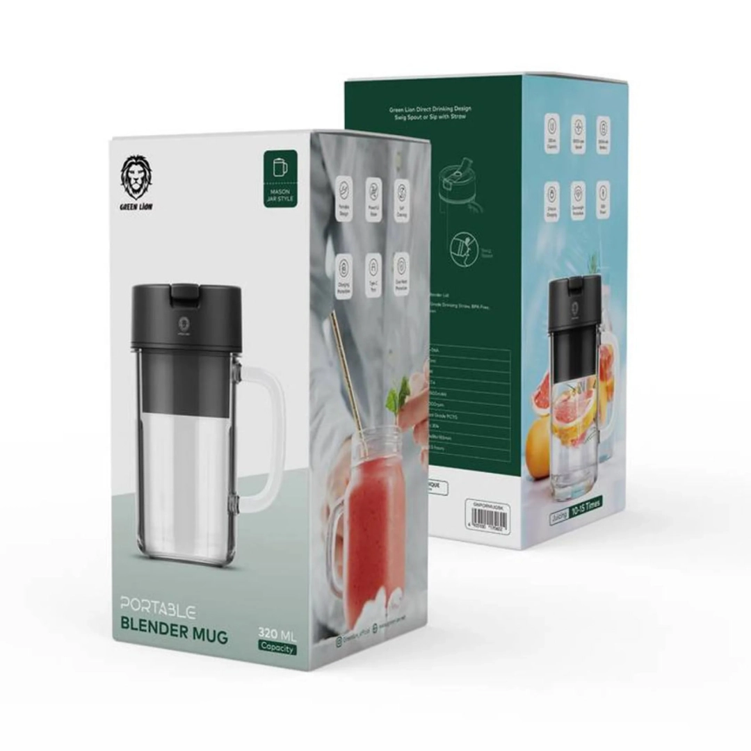 Green Lion Portable Blender Mug 320ml