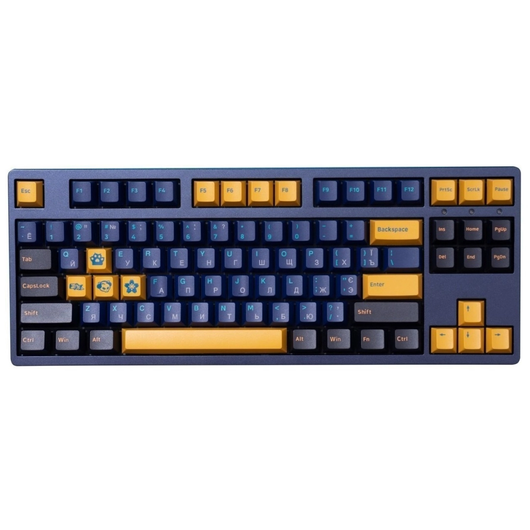 Akko 3087 V2 DS Horizon Cherry MX Silent Red klaviaturasi