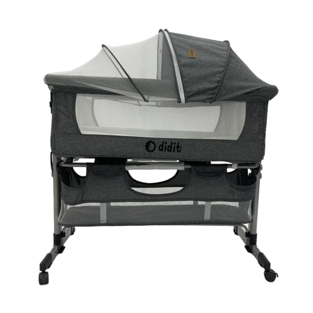 Кроватка Didit  DB-008 серый