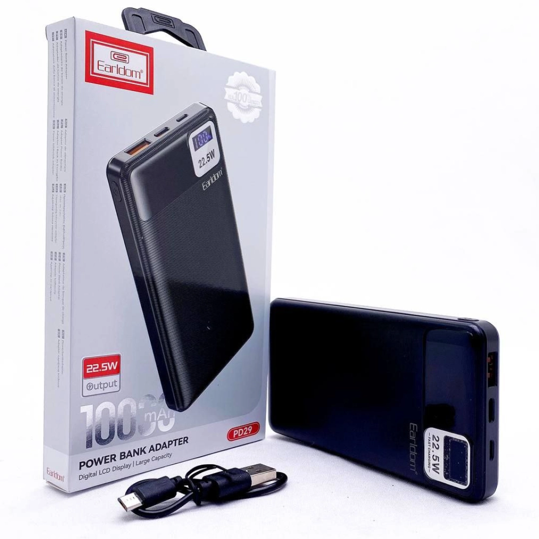 Внешний аккумулятор Powerbank Earldom PD-29 10000mAh 22.5W