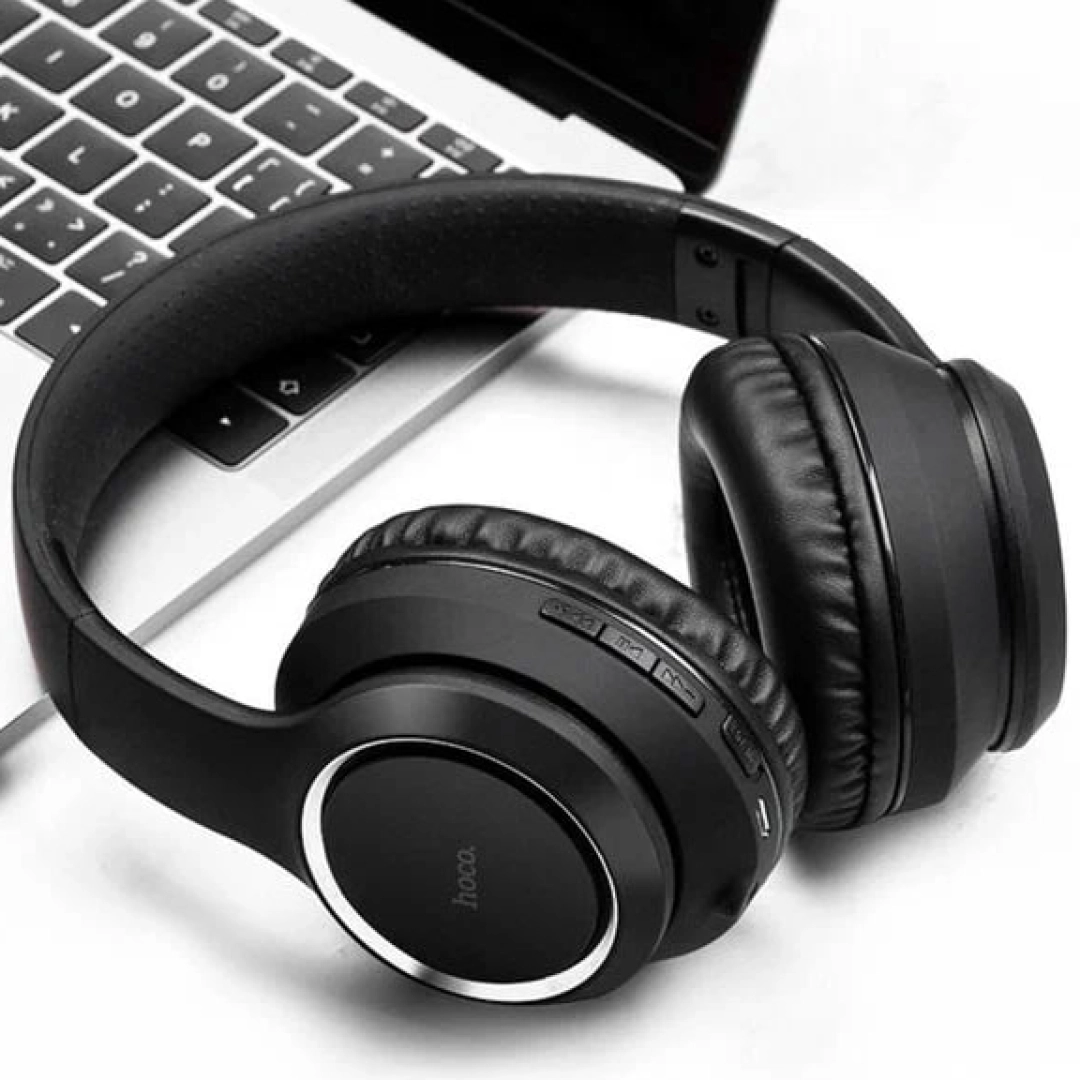 Беспроводные Наушники HOCO W28 черный