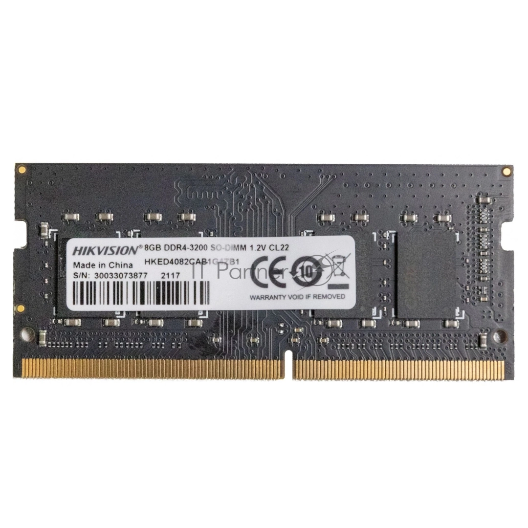 Оперативная память Hikvision 8Gb DDR4 3200MHz SO-DIMM