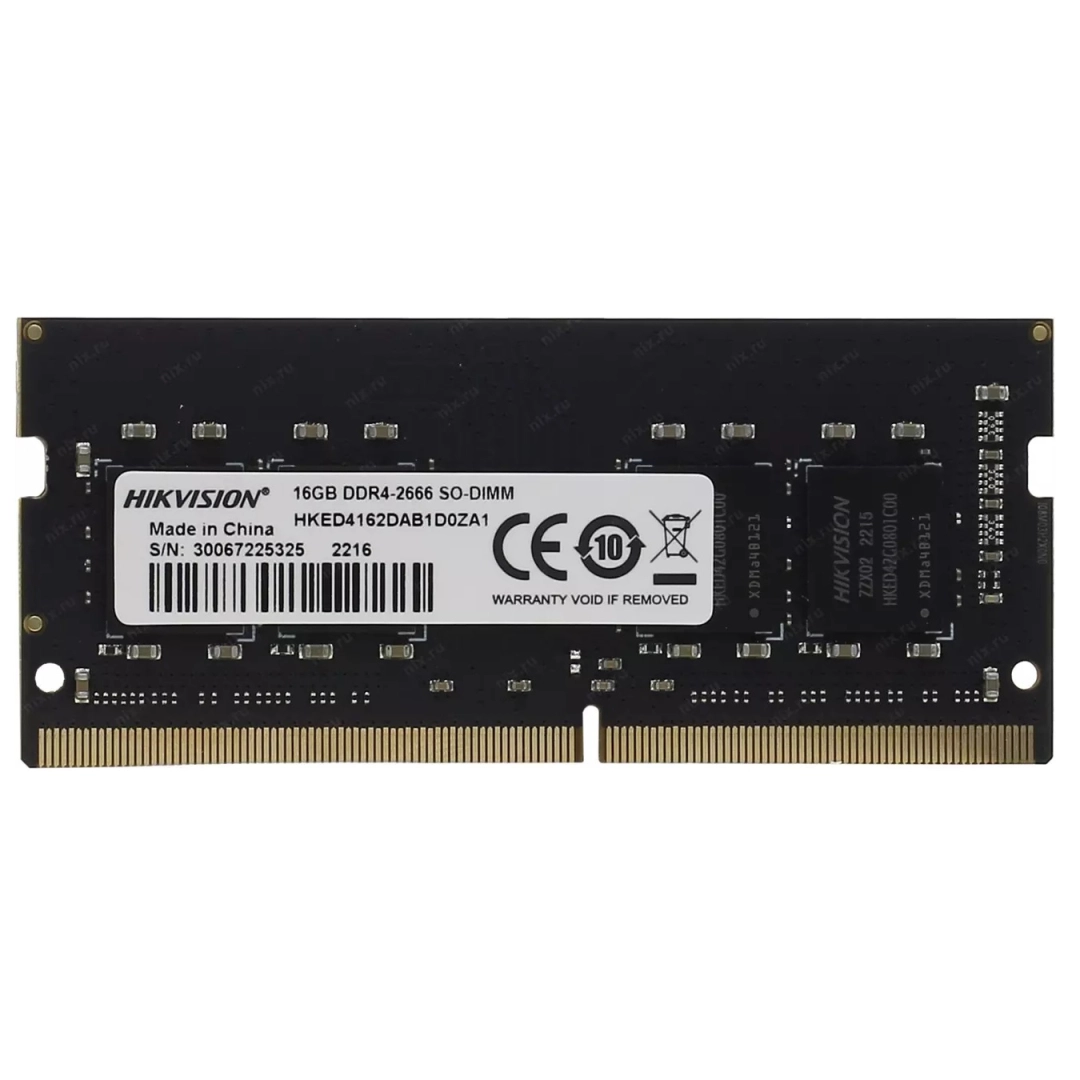 Оперативная память Hikvision DDR4 16Gb 2666MHz SODIMM