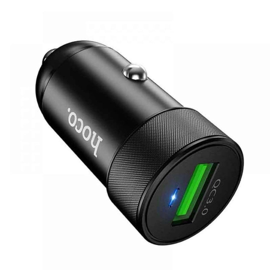 Автомобильная зарядка Hoco  Z32 18W Чёрный