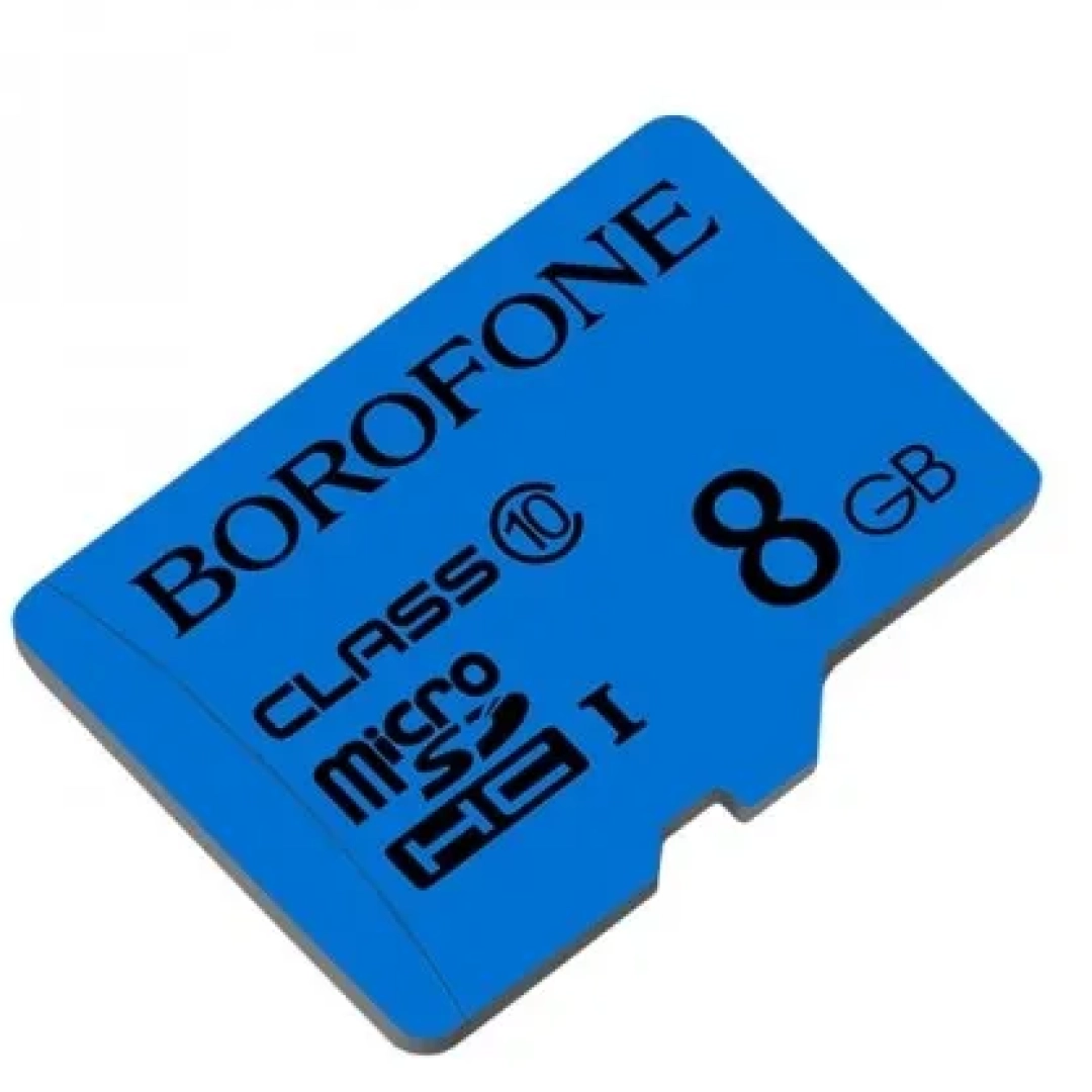 BOROFONE TF MEMORY CARD 8GB Micro SD Class 10 xotira kartasi